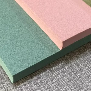 EVA/PE/TPE foam sheets with different colors, neat and tidy, in the same thickness